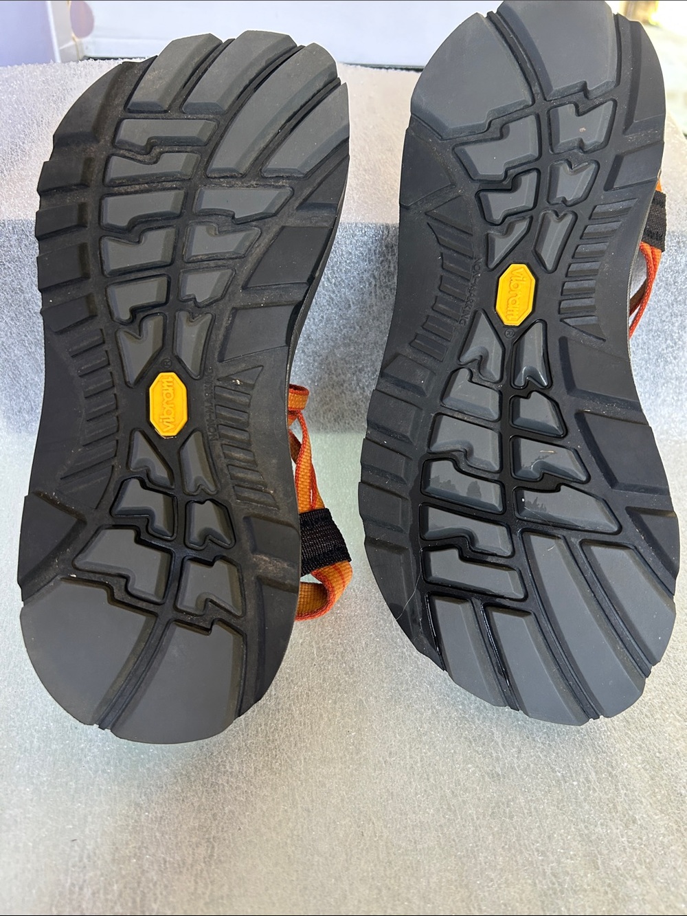 Chaco Orange and Black Z Sandals - Picture 8 of 8